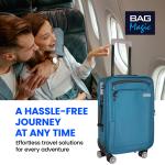 Bordlite Lightweight 4-Wheel Cabin Travel Suitcase