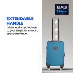 Bordlite Lightweight 4-Wheel Cabin Travel Suitcase