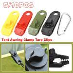 Heavy Duty Camping Tarp Clips for Outdoor Use