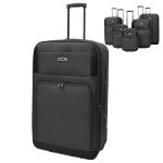 Lightweight JCB Cabin Trolley Suitcase - Black & Navy