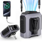 10,000mAh Portable Waist Fan with Power Bank