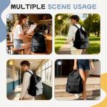 Lightweight Water-Resistant 14-Inch Laptop Backpack