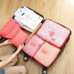 6-Piece Waterproof Travel Storage Bag Set