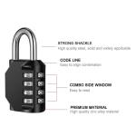 Anti-Theft Combination Padlock for Travel Luggage