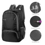 FLAMEHORSE 30L Waterproof Foldable Backpack for Outdoors