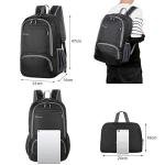 FLAMEHORSE 30L Waterproof Foldable Backpack for Outdoors