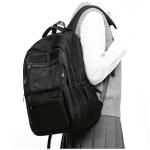CADOLIM Black Casual Travel Backpack for School