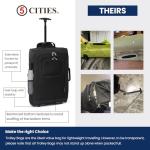 Lightweight 21" Carry-On Trolley Bag with Wheels