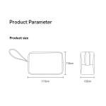 Waterproof Travel Storage Bag for Electronics and Cables