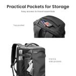 Tomtoc 40L TSA-Friendly Travel Backpack, Lightweight Rucksack