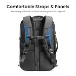 Tomtoc 40L TSA-Friendly Travel Backpack, Lightweight Rucksack