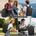 Kono Anti-Theft Laptop Backpack with USB Charger