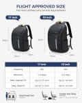 Men’s 17.3 Inch Laptop Backpack with USB Port