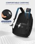 Men’s 17.3 Inch Laptop Backpack with USB Port