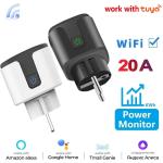 Smart WiFi 20A Outlet with Power Monitoring