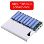 Dual USB Power Bank Battery Holder for 18650 Cells