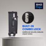 Bordlite Lightweight 4-Wheel Travel Cabin Suitcase