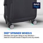 Bordlite Lightweight 4-Wheel Travel Cabin Suitcase