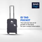 Bordlite Lightweight 4-Wheel Travel Cabin Suitcase