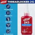 Red Threadlocker Screw Glue - Anti-Loose Solution