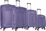 Expandable 4-Wheel Lightweight Suitcase Set