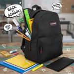 Classic Vintage Black Backpack for Adults and Kids