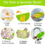 Silicone Honeycomb Ice Cube and Popsicle Mold