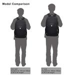 Della Gao Large Anti-Theft Laptop Backpack with USB