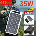 Portable 5V Solar Panel Charger for Outdoor Adventures