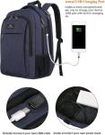 MATEIN Slim Laptop Backpack with USB Charging Port