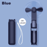 Compact USB Rechargeable Folding Handheld Fan