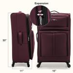 U.S. Traveler Anzio 30-Inch Expandable Spinner Luggage