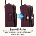 U.S. Traveler Anzio 30-Inch Expandable Spinner Luggage