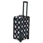 Rockland Expandable Softside Luggage Set - Black Dot