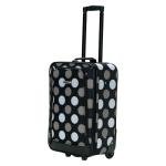 Rockland Expandable Softside Luggage Set - Black Dot