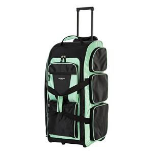 Travelers Club 30" Seafoam Rolling Duffel Bag