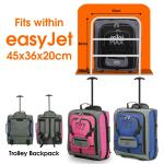 Compact easyJet Carry-On Trolley Backpack Bag