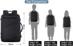 MATEIN Expandable Cabin Backpack for Ryanair