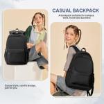 WEPLAN Lightweight Waterproof Backpack for School and Travel
