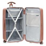 Traveler's Choice Ultimax II Pink Rose Spinner Luggage