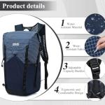 Power King 25L Lightweight Foldable Hiking Backpack