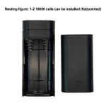 USB Type-C Power Bank Charger Case for DIY