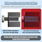Blue Thread Locker for Nuts and Bolts
