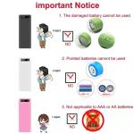 Portable Dual USB Power Bank Battery Holder