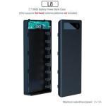 Portable Dual USB Power Bank Battery Holder