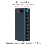 Portable Dual USB Power Bank Battery Holder