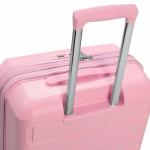 Expandable Pink Hardshell Spinner Luggage - 26