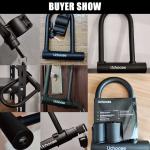 U-Shaped Anti-Theft Lock for Motorcycles and Bicycles