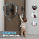 Zinc Alloy Sliding Door Lock for Security