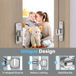 Zinc Alloy Sliding Door Lock for Security